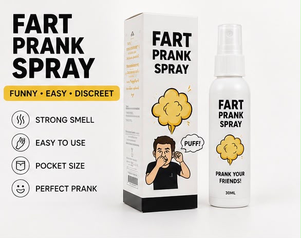 💨 Fart Prank Spray – بخاخ الرائحة الكريهة للمقالب 😂